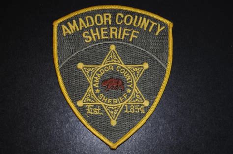 Amador sheriff. Things To Know About Amador sheriff. 